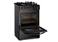 COCINA A GAS FENSA F3000 BT 4 PLATOS GRILL NEGRO - Miniatura 5