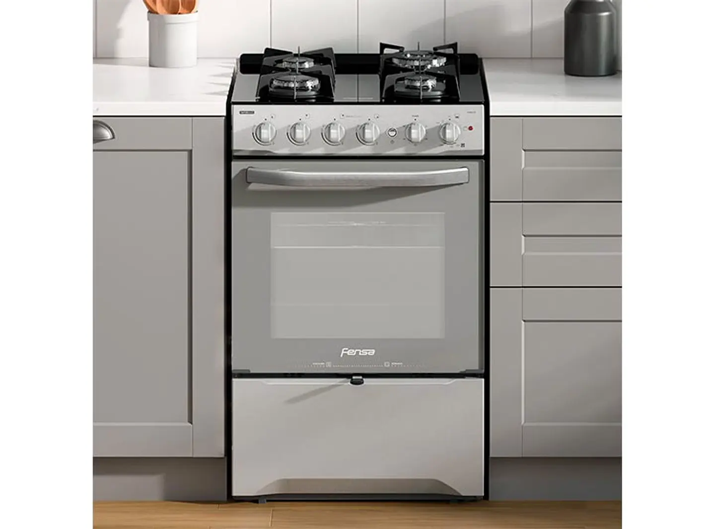 COCINA FENSA 4 PLATOS F3000 RT ESPEJADO 4