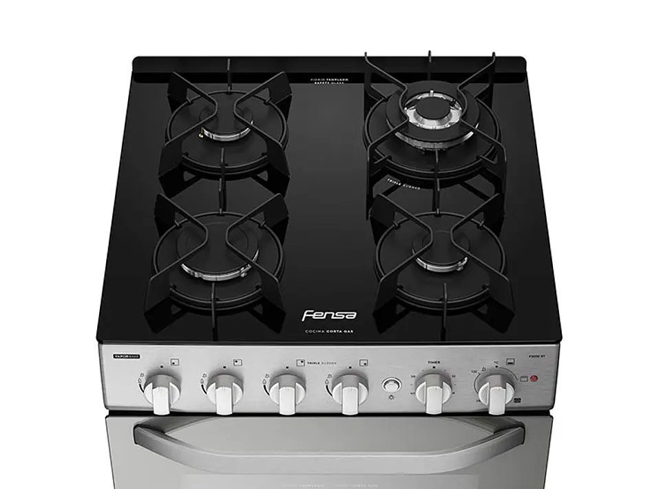 COCINA FENSA 4 PLATOS F3000 RT ESPEJADO 5