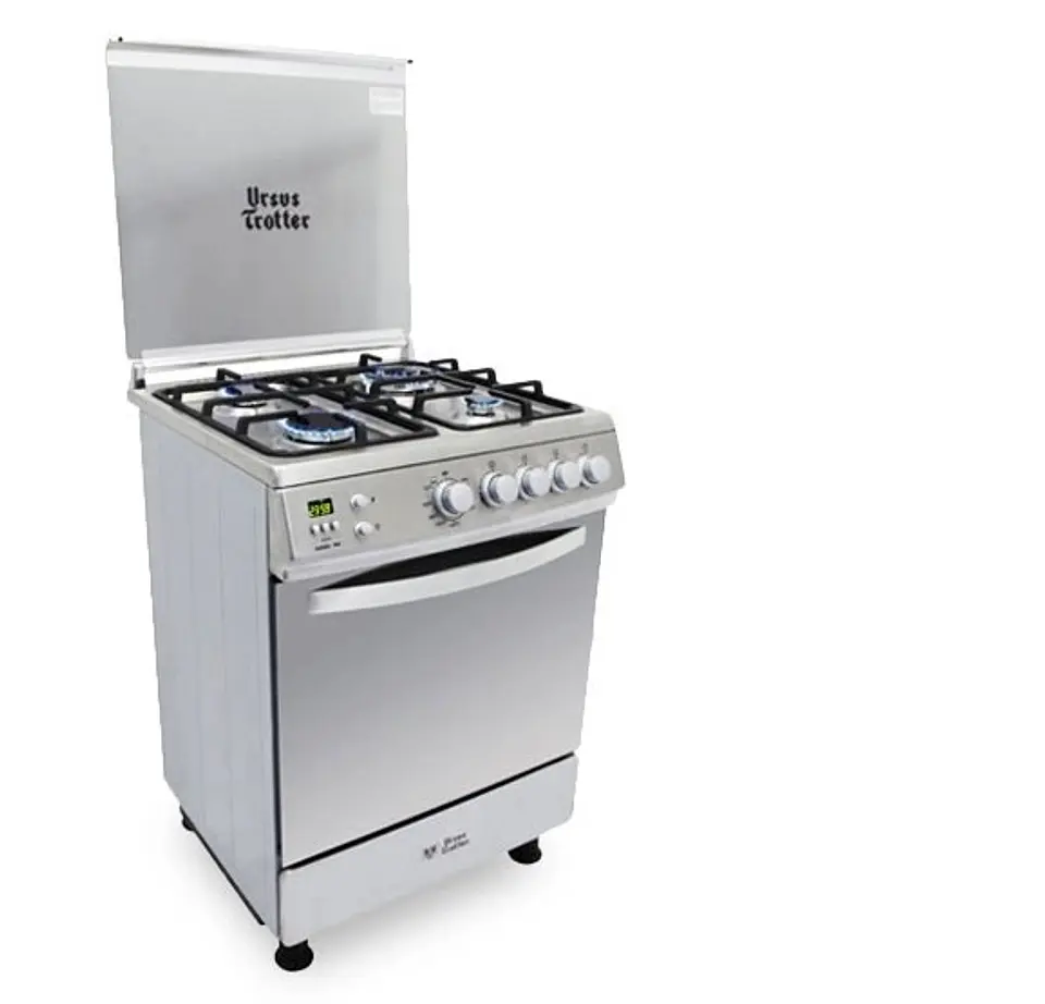 COCINA A GAS LICUADO URSUS TROTTER 4 PLATOS EURO 60 PRO GL 1