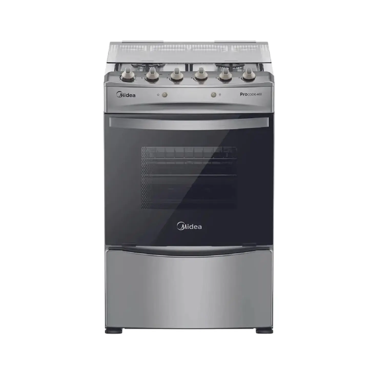 COCINA MIDEA GAS 4 QUEMADORES MCG-4QPI24NS 1