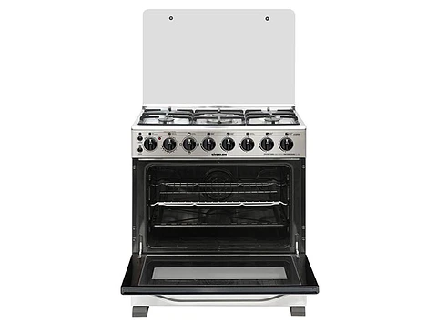 COCINA A GAS SINDELEN CH-740NI 5 PLATOS HORNO ELÉCTRICO ACERO