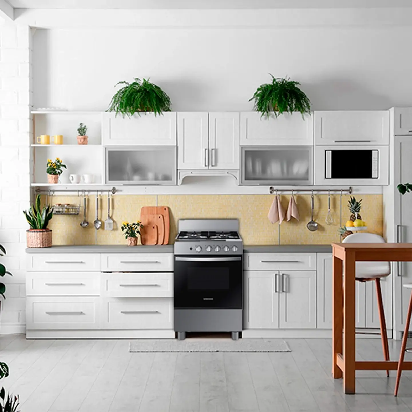  COCINA A GAS SAMSUNG 4 PLATOS NX24BG45411VZS NEGRO 6