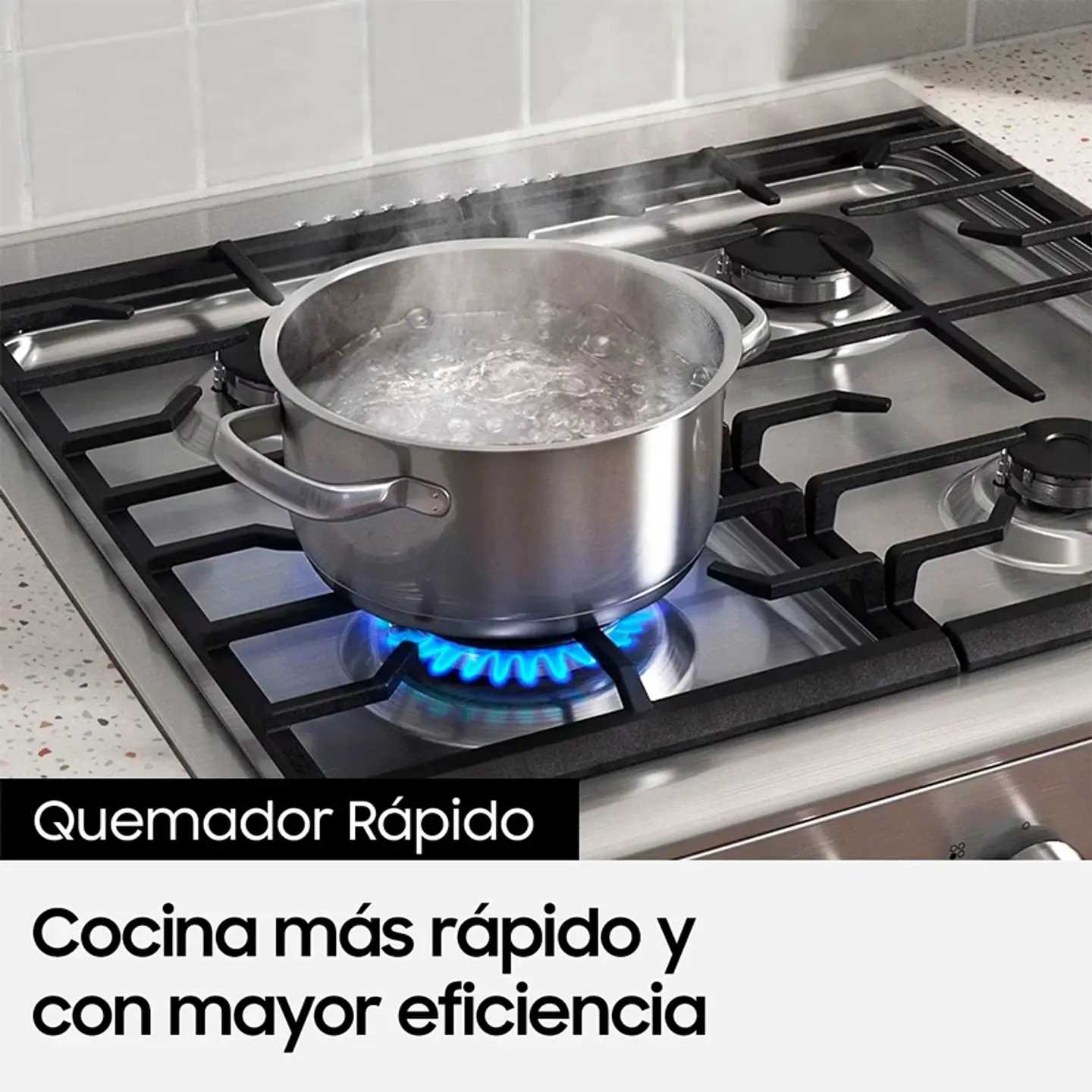  COCINA A GAS SAMSUNG 4 PLATOS NX24BG45411VZS NEGRO 9