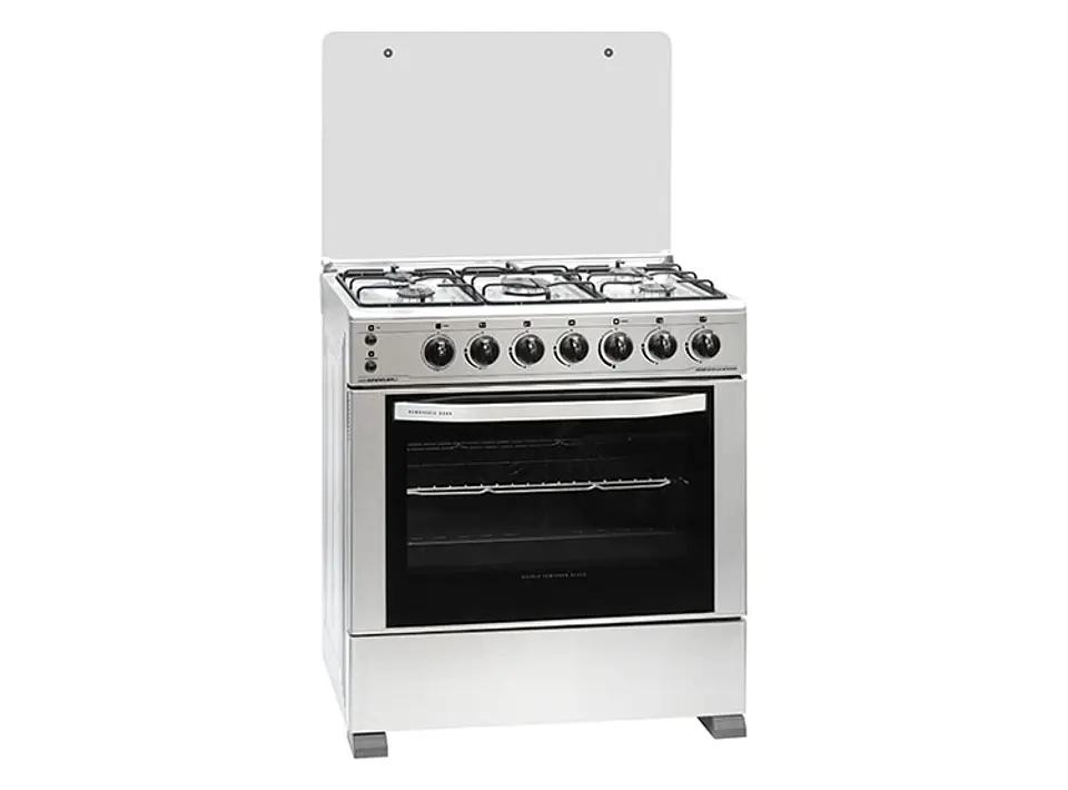 COCINA A GAS SINDELEN CH-8700IN 5 PLATOS ACERO 1