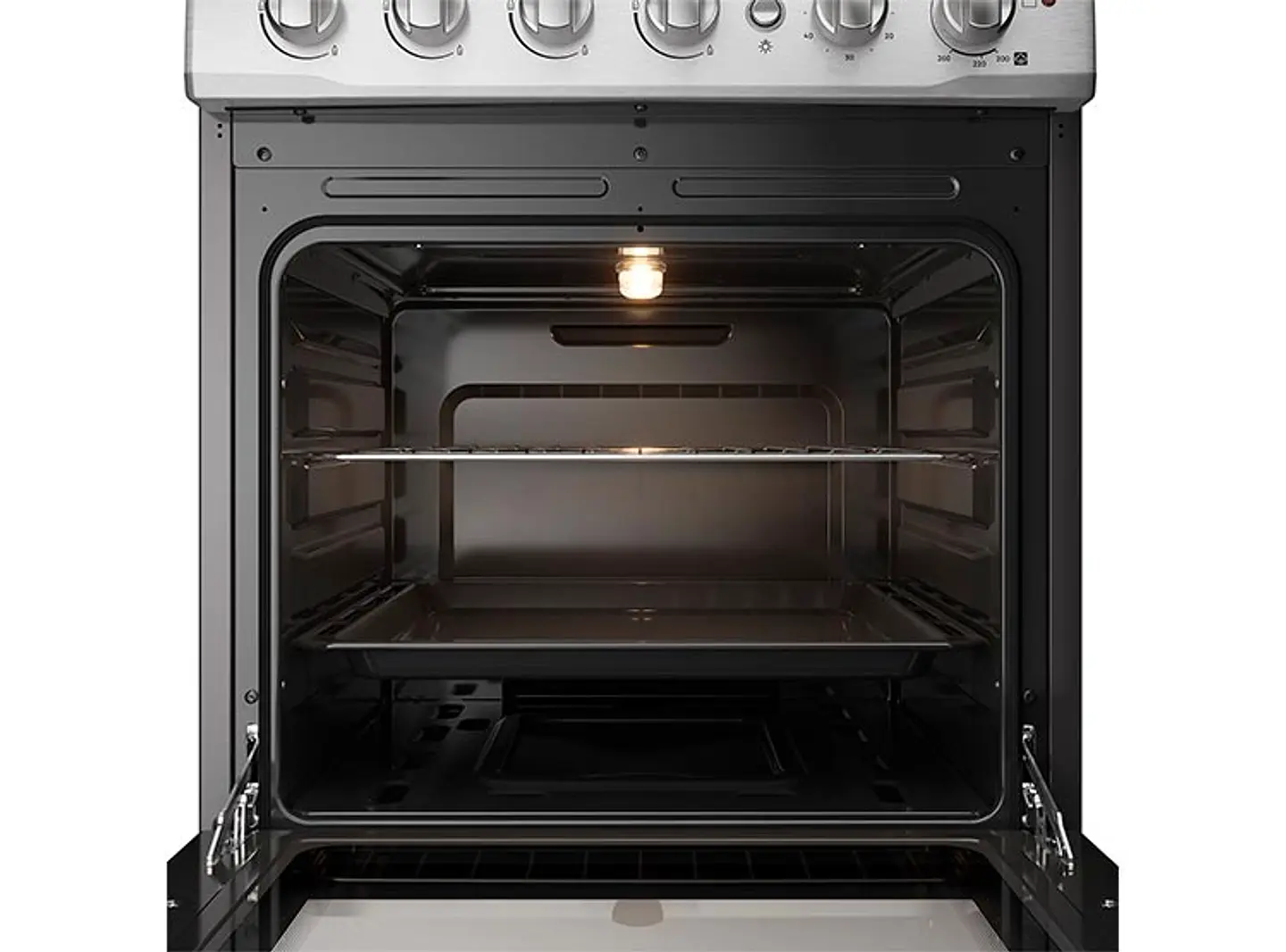 COCINA A GAS FENSA F2808 T 4 PLATOS GRILL GRIS 6