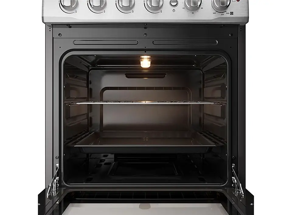 COCINA A GAS FENSA F2808 T 4 PLATOS GRILL GRIS 6