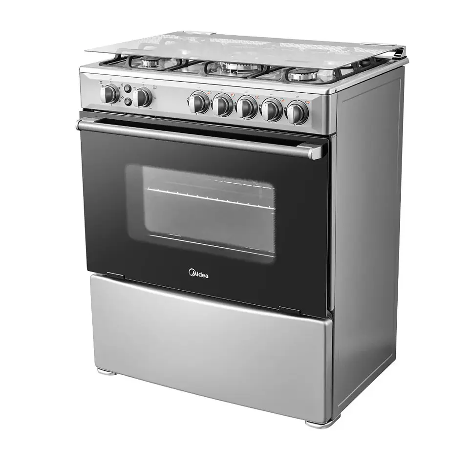 COCINA GAS LICUADO/NATURAL MIDEA 5 QUEMADORES MFO-MG30ACQSL 1