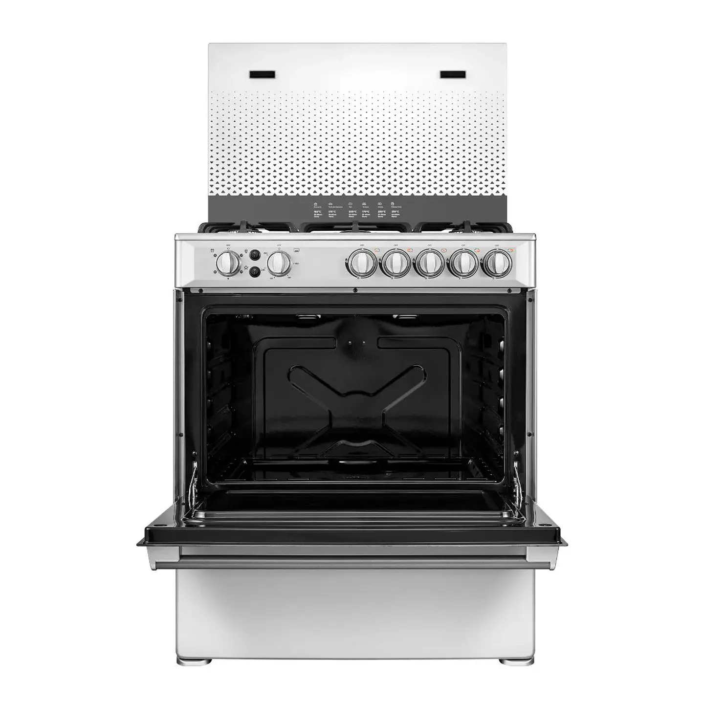 COCINA GAS LICUADO/NATURAL MIDEA 5 QUEMADORES MFO-MG30ACQSL 3