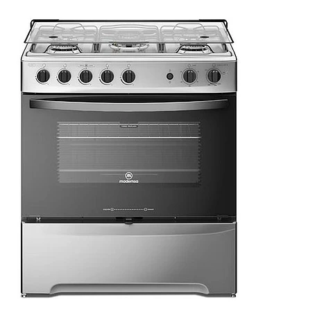 COCINA A GAS MADEMSA M920 T 5 PLATOS GRILL ACERO