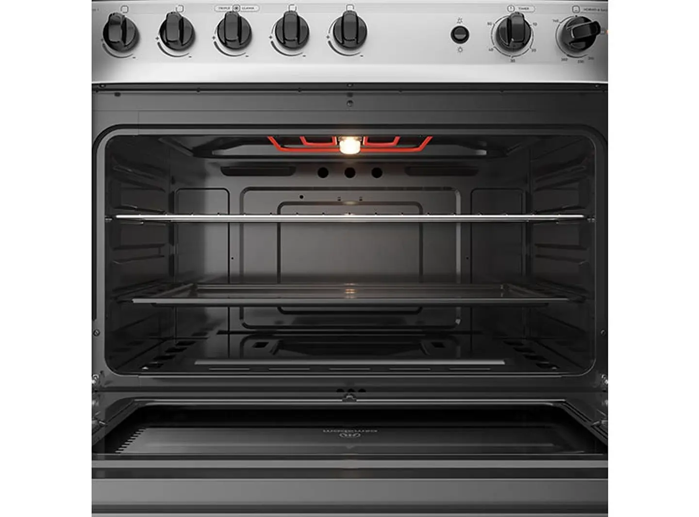 COCINA A GAS MADEMSA M920 T 5 PLATOS GRILL ACERO 5