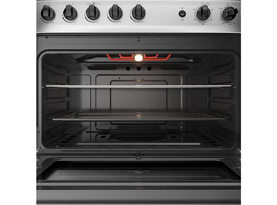 COCINA A GAS MADEMSA M920 T 5 PLATOS GRILL ACERO 5