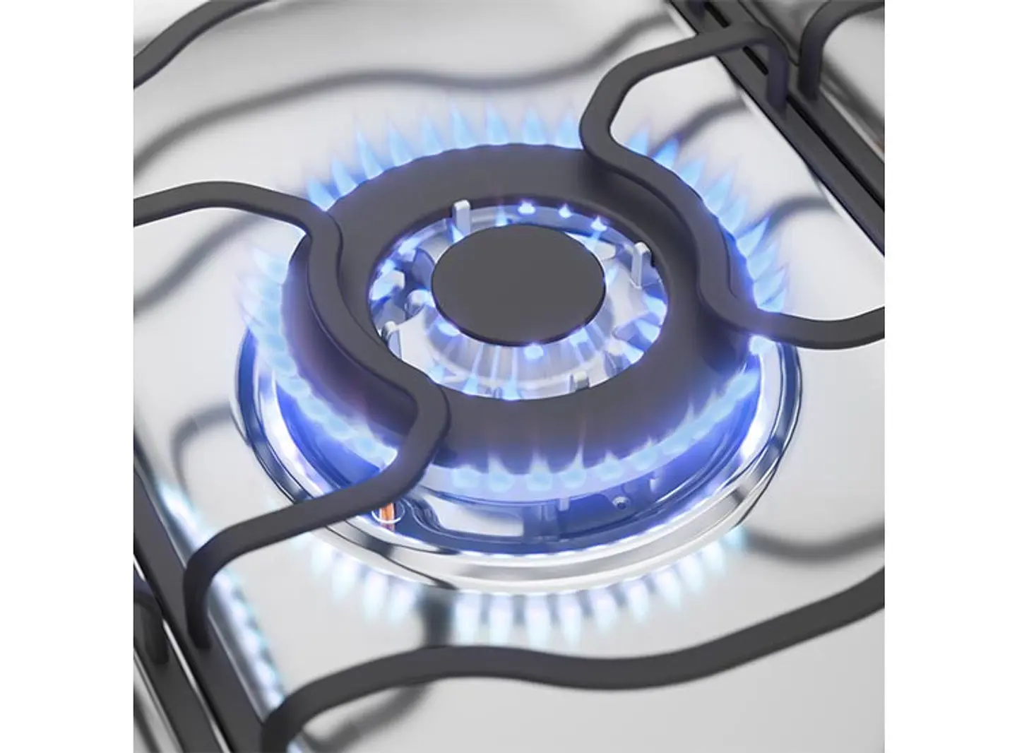 COCINA A GAS MADEMSA M920 T 5 PLATOS GRILL ACERO 8