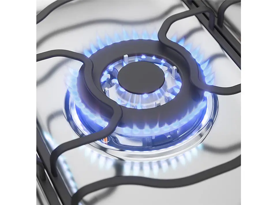 COCINA A GAS MADEMSA M920 T 5 PLATOS GRILL ACERO 8