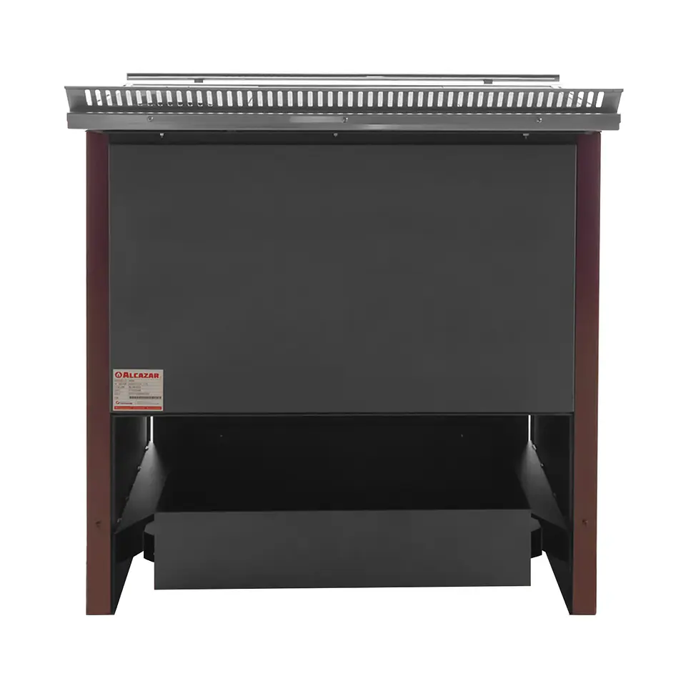 COCINA A LEÑA ALCAZAR EUROPEA M70 BURDEO 2
