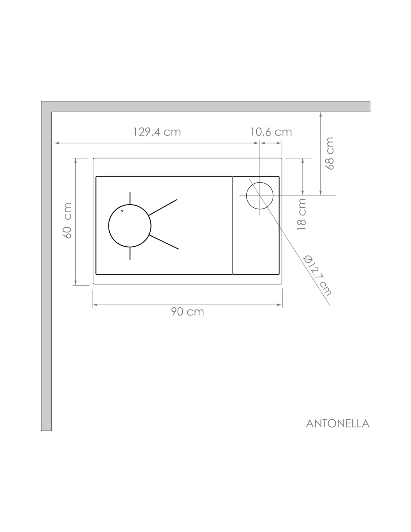 COCINA A LEÑA AMESTI ANTONELLA BLANCA 4