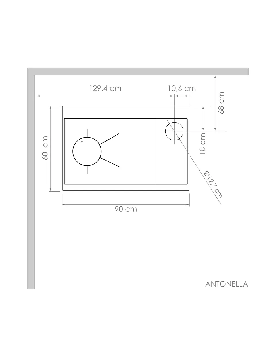 COCINA A LEÑA AMESTI ANTONELLA BLANCA 4