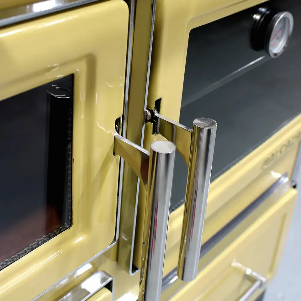 COCINA A LEÑA ALCAZAR CALBUCO MZ 80 AMARILLA 6