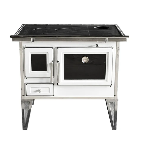 COCINA A LEÑA ALCAZAR CALBUCO L90 BLANCA