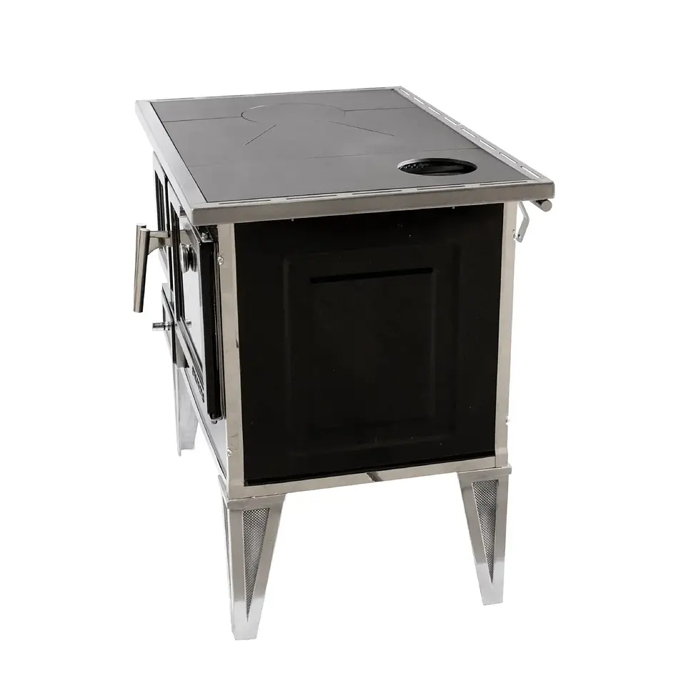 COCINA A LEÑA ALCAZAR CALBUCO L90 NEGRA 4