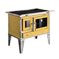 COCINA A LEÑA ALCAZAR CALBUCO L70 AMARILLA - Miniatura 4