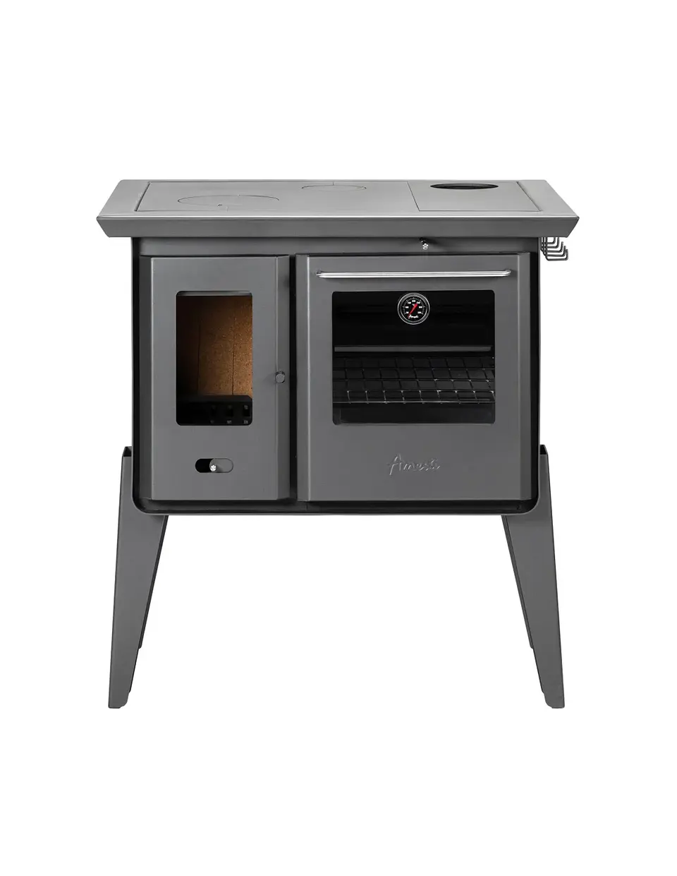 COCINA A LEÑA COMBUSTION LENTA ALMA 4