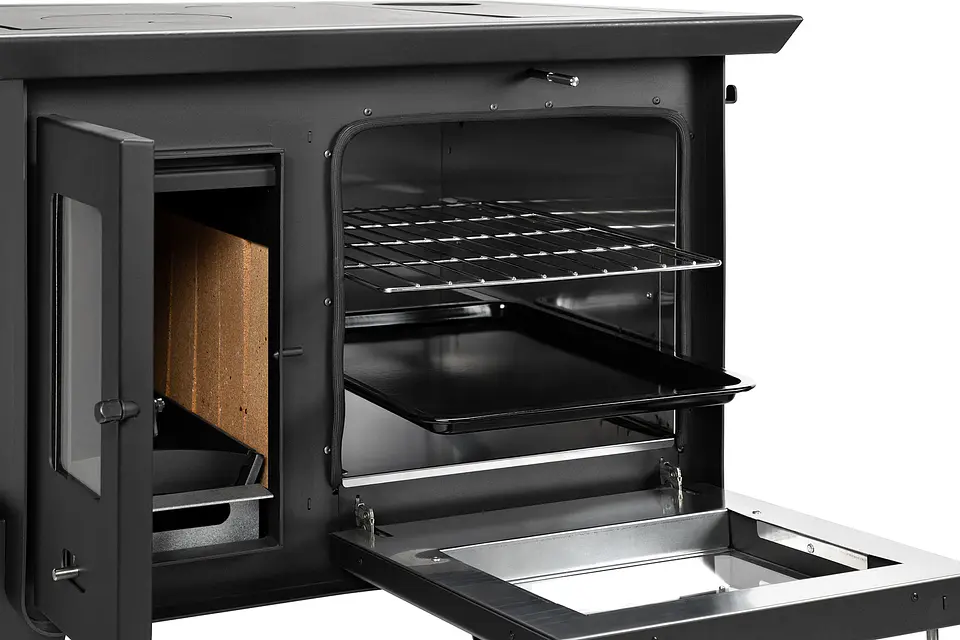 COCINA A LEÑA COMBUSTION LENTA ALMA 7