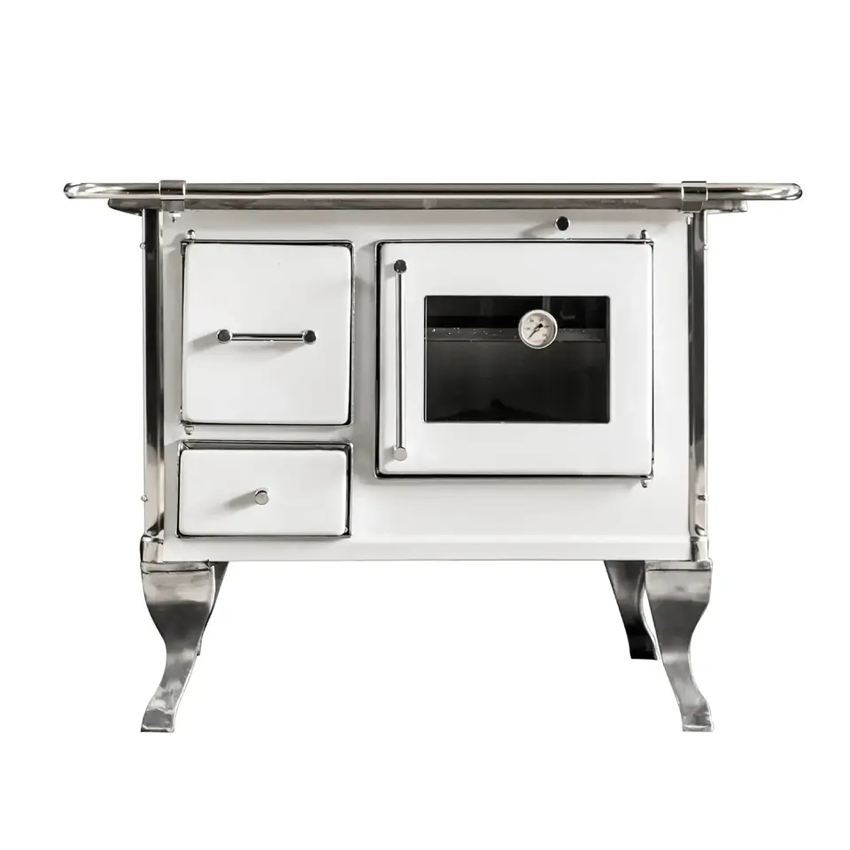 COCINA A LEÑA VILLARRICA 90 BLANCA 1