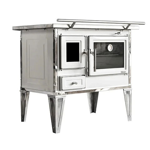 COCINA A LEÑA ALCAZAR CALBUCO L70 BLANCA