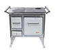 COCINA A LEÑA TRADICIONAL 90X56 BLANCA - Miniatura 2