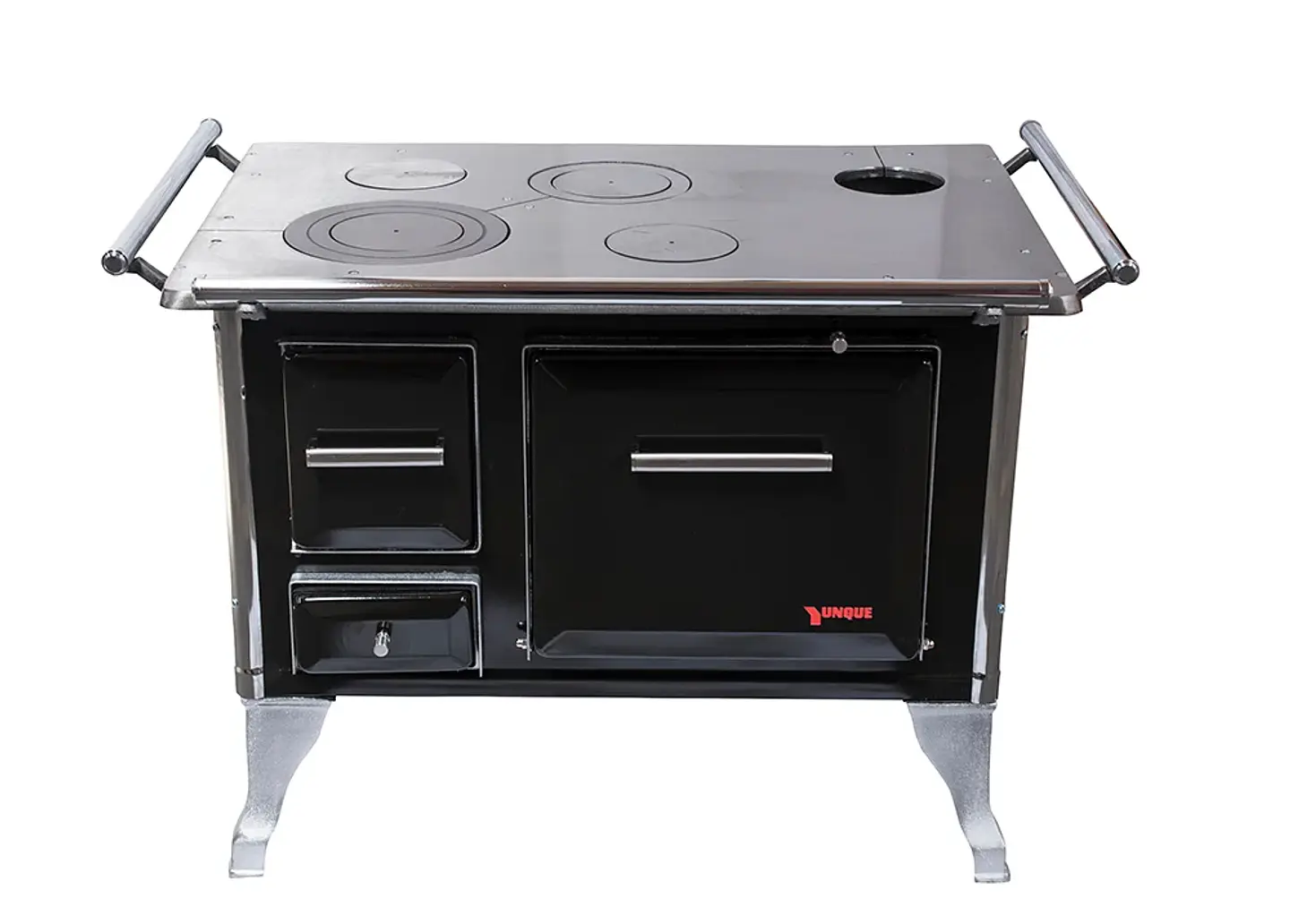 COCINA A LEÑA TRADICIONAL 80X56 NEGRA 1