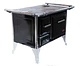COCINA A LEÑA TRADICIONAL 80X56 NEGRA - Miniatura 3