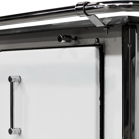 COCINA A LEÑA ALCAZAR LLAIMA 70 BLANCA