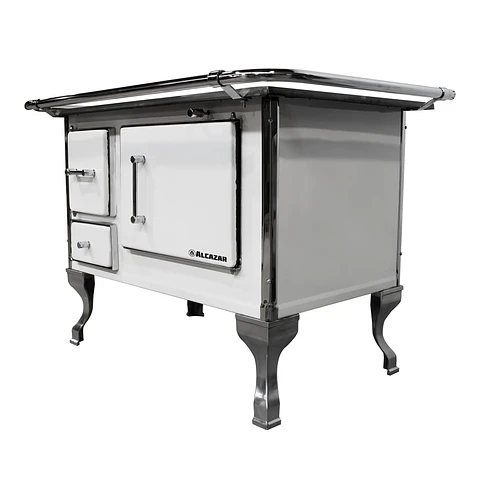 COCINA A LEÑA ALCAZAR LLAIMA 70 BLANCA