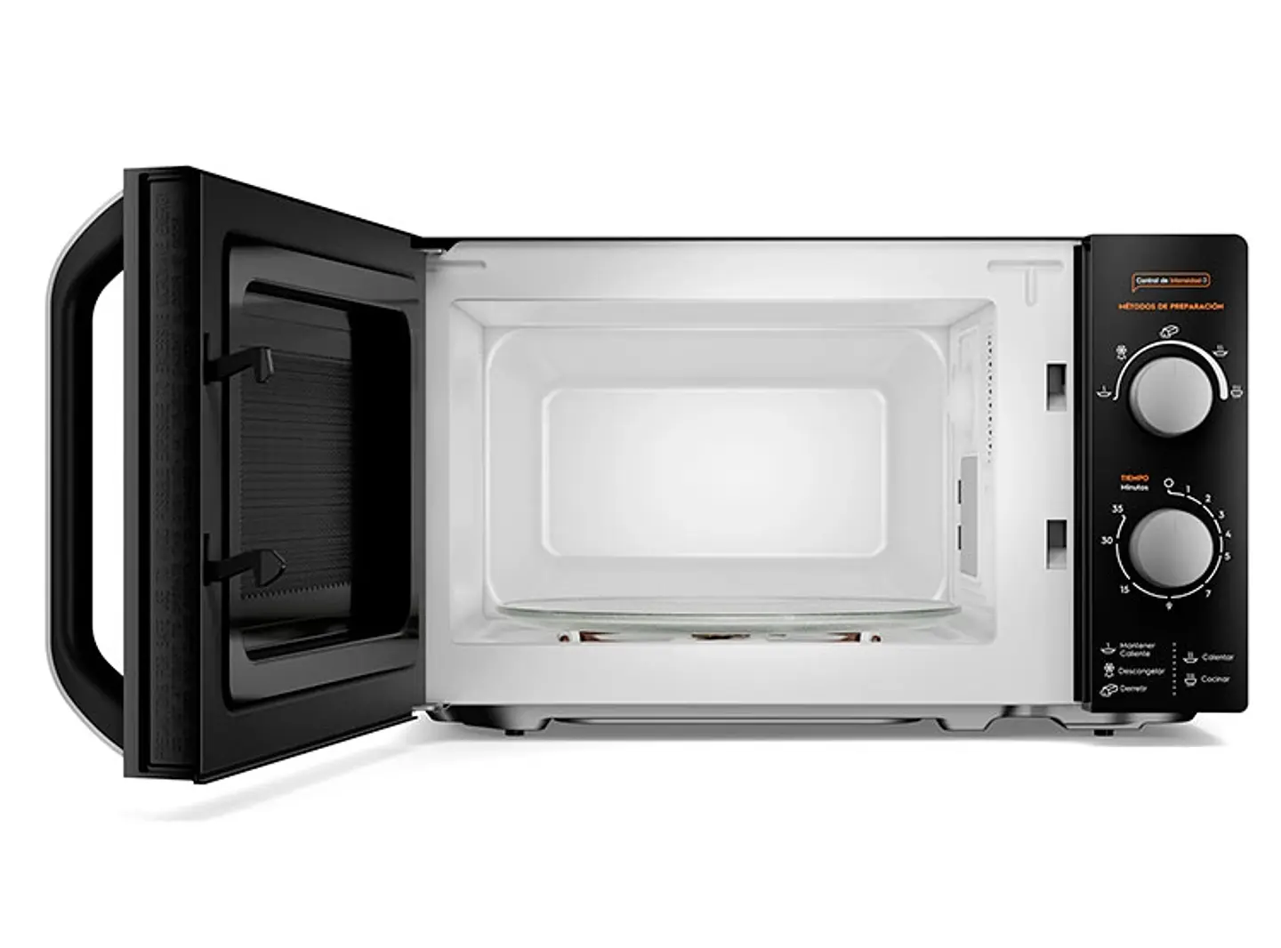 MICROONDAS MADEMSA 20 L MM20FBM MANUAL PLATO GIRATORIO 2