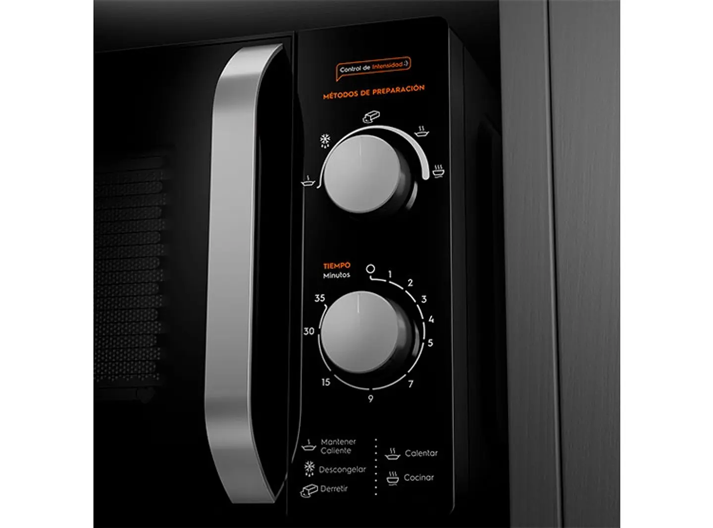 MICROONDAS MADEMSA 20 L MM20FBM MANUAL PLATO GIRATORIO 3