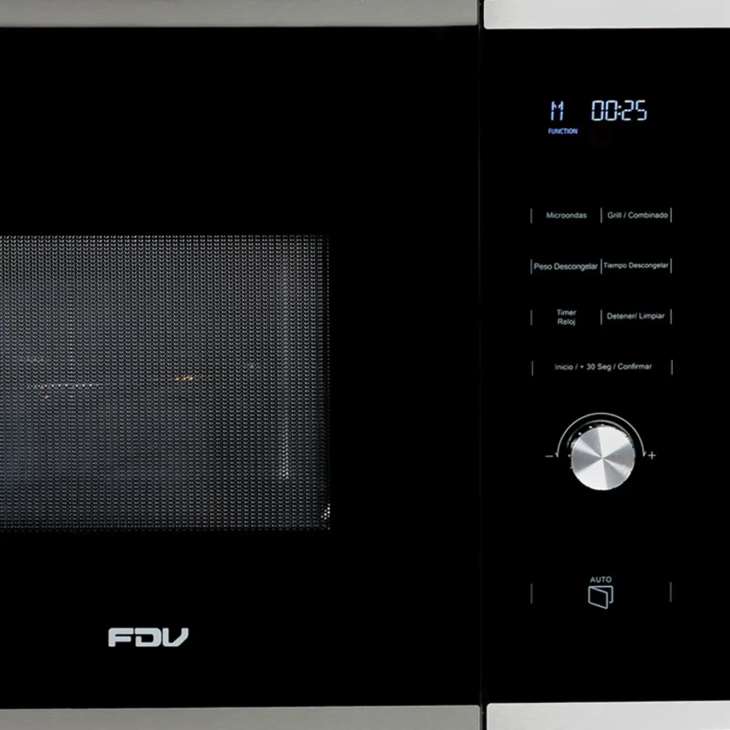 MICROONDAS EMPOTRADO FDV DELUXE BLACK PRO - 25 LITROS 6