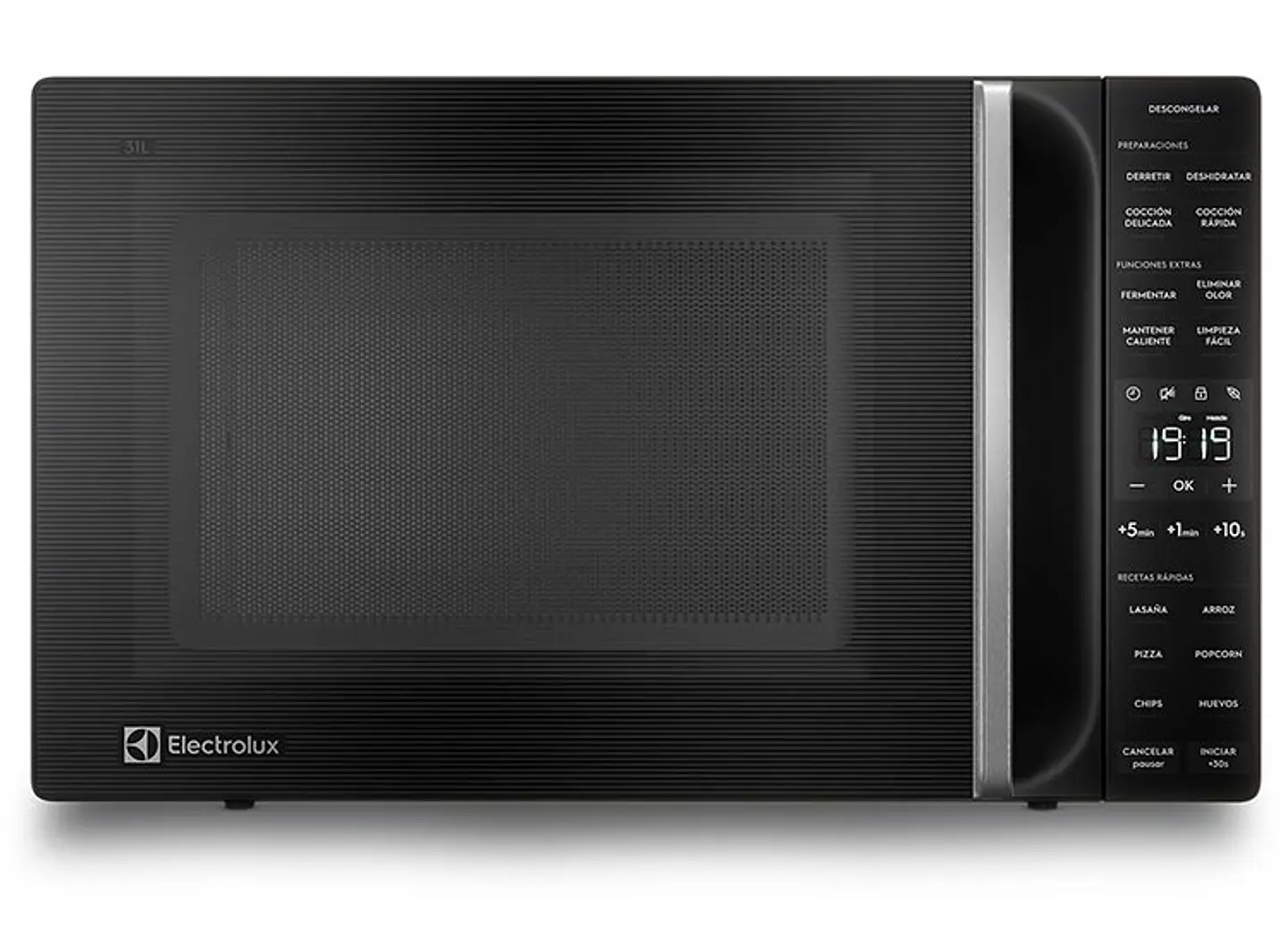 MICROONDAS DIGITAL ELECTROLUX 31 L ME31N NEGRO 5