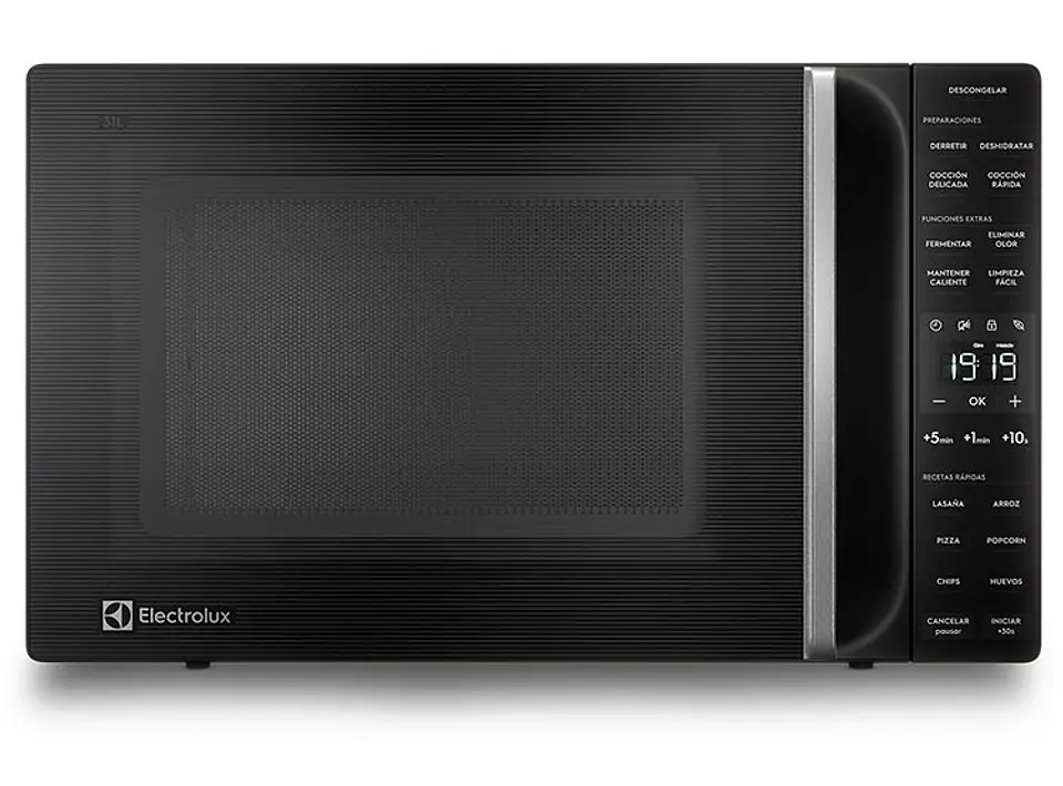 MICROONDAS DIGITAL ELECTROLUX 31 L ME31N NEGRO 5