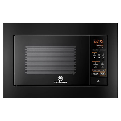 MICROONDAS EMPOTRABLE MADEMSA 27 LITROS DIGITAL MM32EN NEGRO