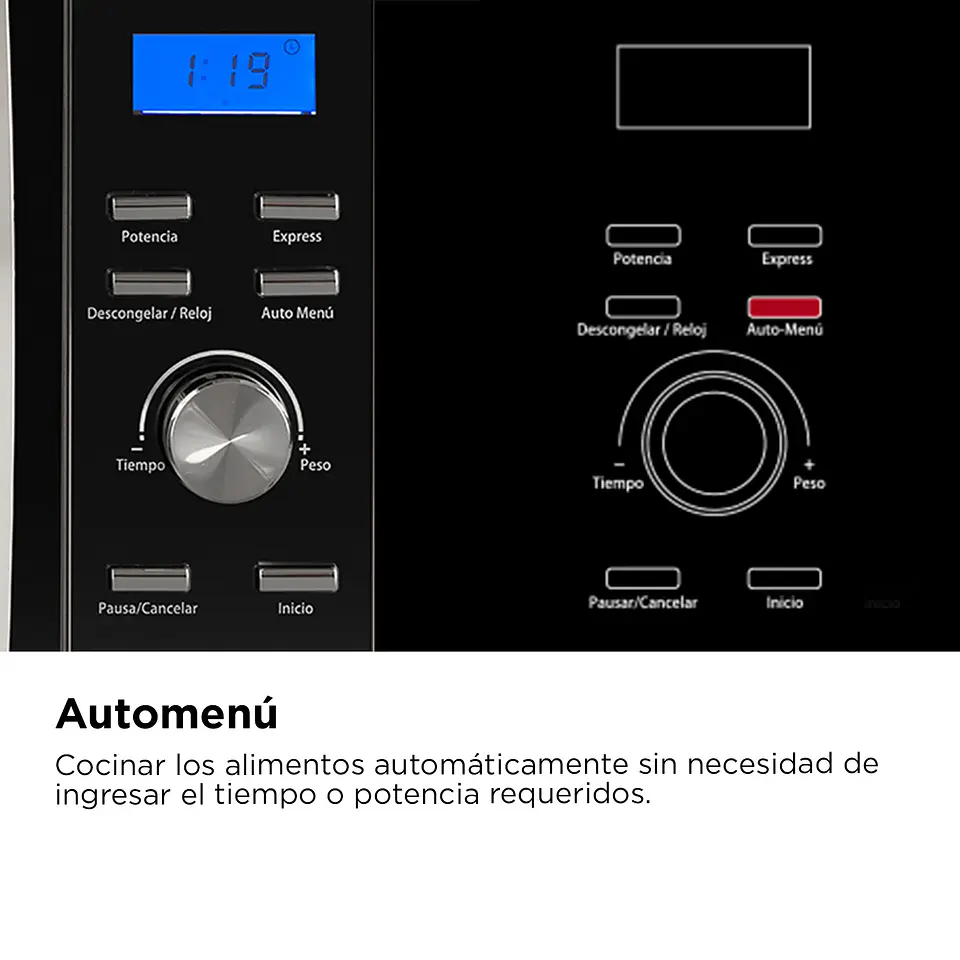 MICROONDAS THOMAS TH-25DM DIGITAL 25 LITROS 5