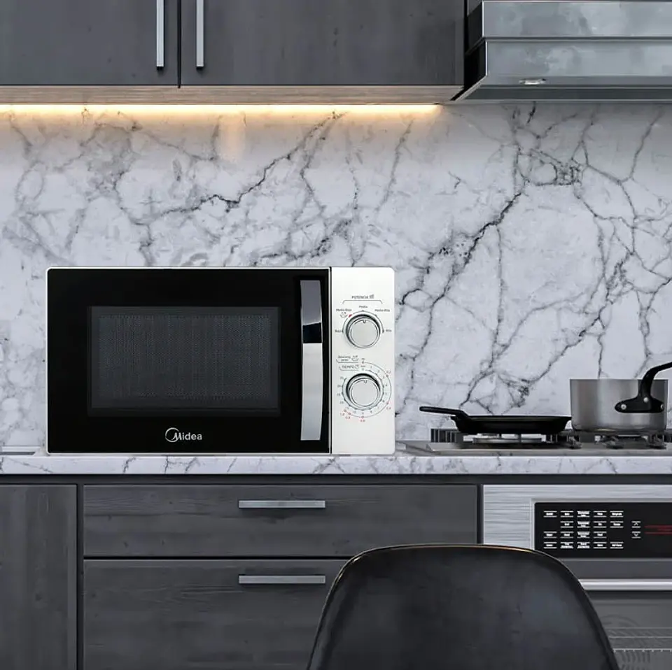 MICROONDAS ELECTROMECANICO MIDEA 20 LTS 3