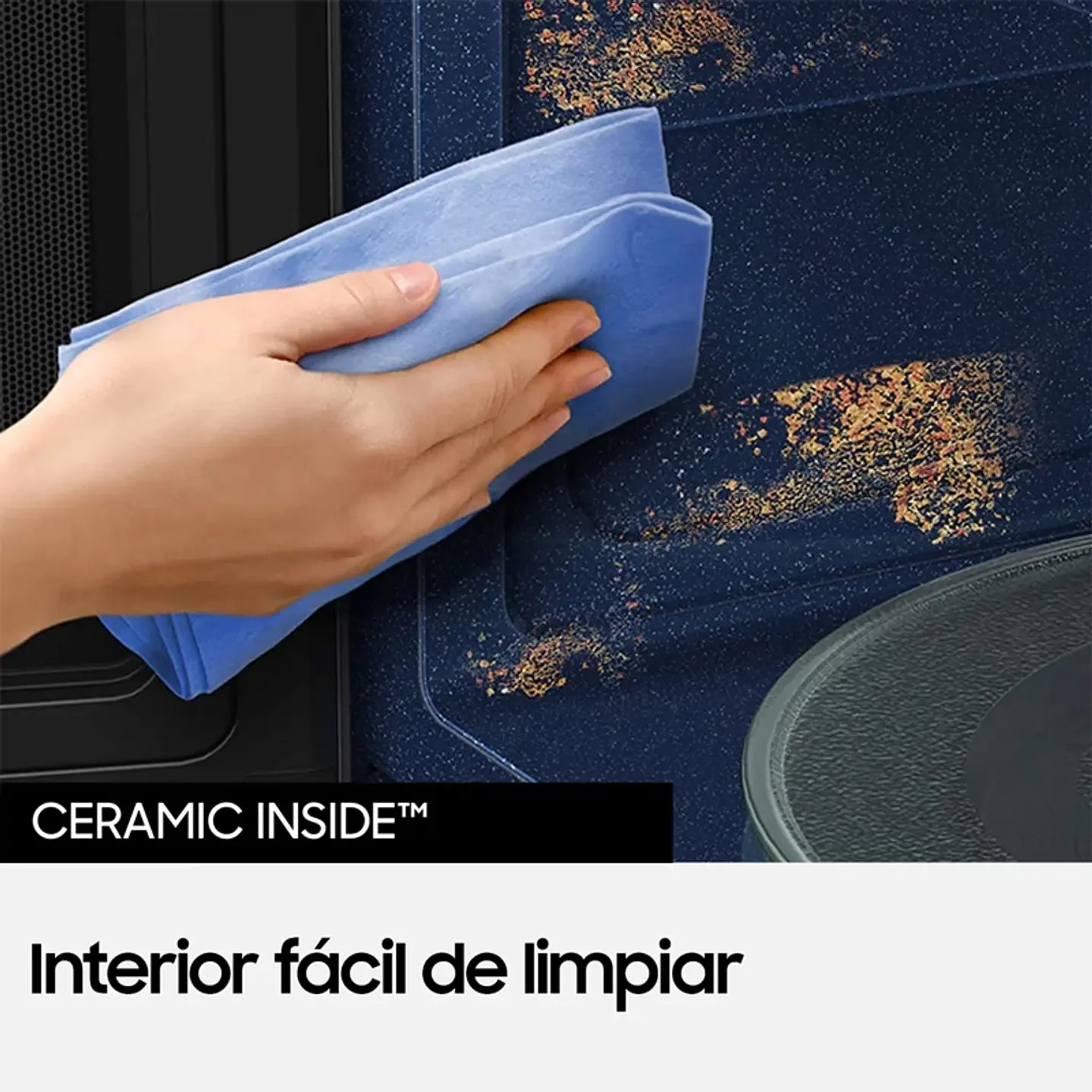 MICROONDAS SAMSUNG 23 L MS23DG4504ATZS QUICK DEFROST PLATO GIRATORIO 7