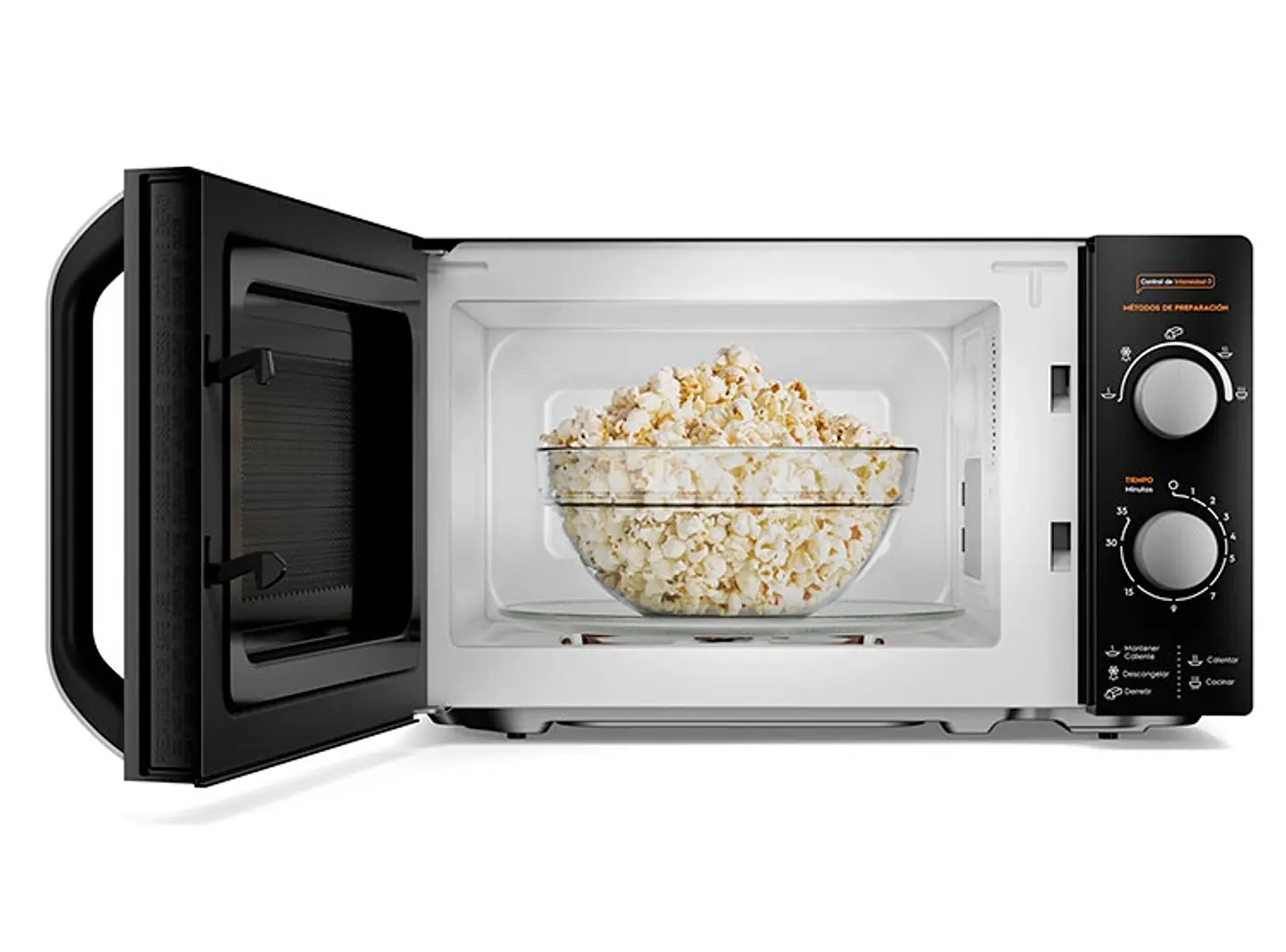 MICROONDAS MADEMSA 20 L MM20FBM MANUAL PLATO GIRATORIO 5