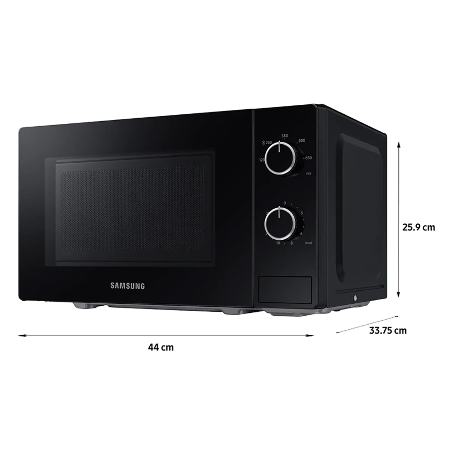 MICROONDAS SAMSUNG 20 L MS20A3010AL/ZS PLATO GIRATORIO 1