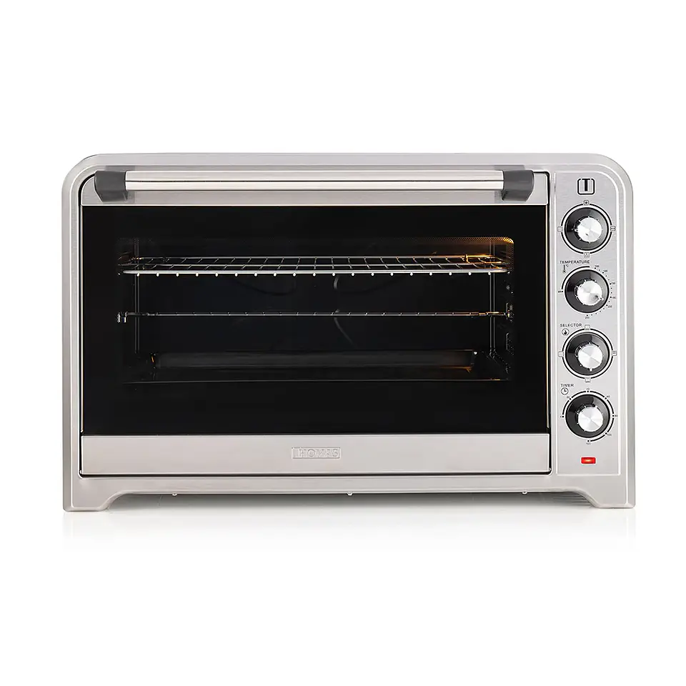 HORNO ELÉCTRICO THOMAS TH-100I ACERO INOXIDABLE 3