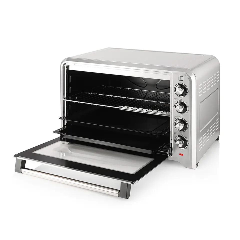 HORNO ELÉCTRICO THOMAS TH-100I ACERO INOXIDABLE 8