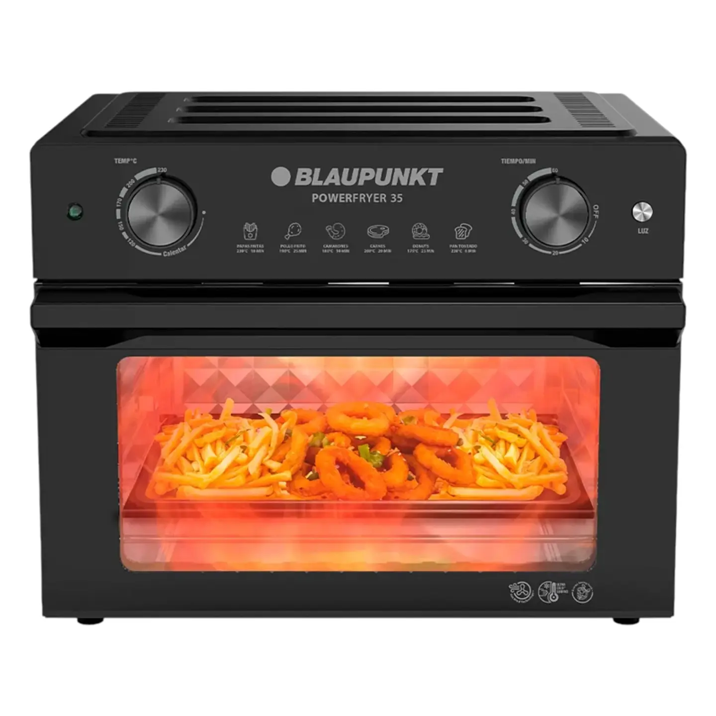 HORNO AIR POWER FRYER BLAUPUNKT 35 LITROS / 1800W / 230° MAX 6