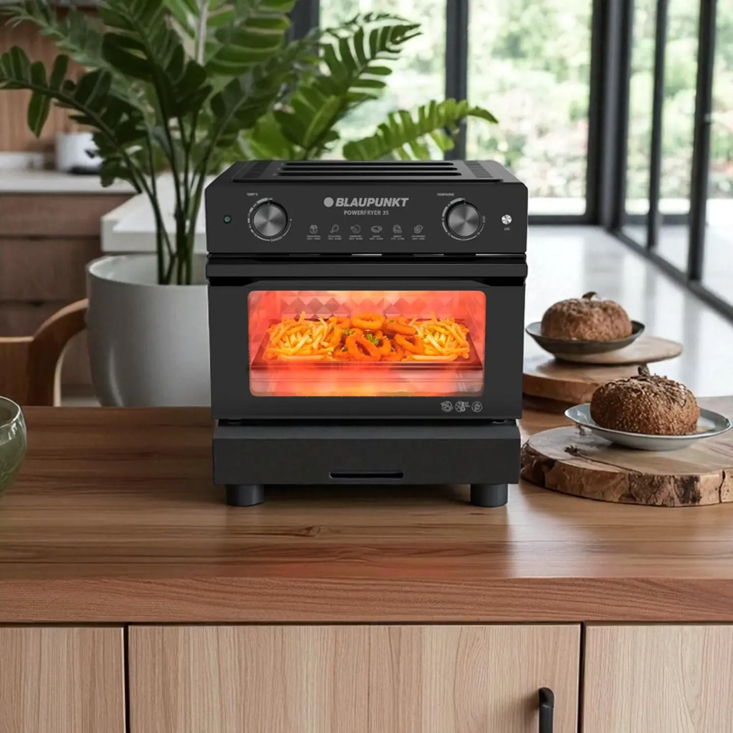 HORNO AIR POWER FRYER BLAUPUNKT 35 LITROS / 1800W / 230° MAX 8