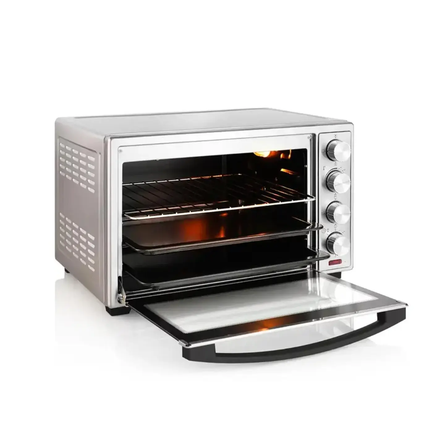 HORNO ELECTRICO 60L 2200W GRILL CONVECCION SPIEDO TH-62I THOMAS 6